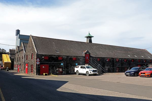 Stone buildings of Ardmore Distillery, Kennethmont, home of Teacher's