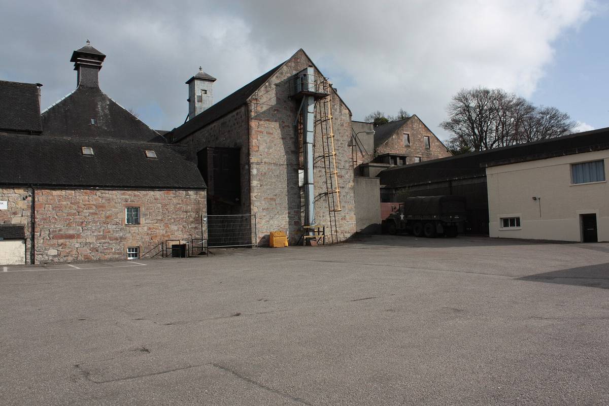 The Dalmore distillery on the Cromarty Firth, shown for our Dalmore price Malaysia guide