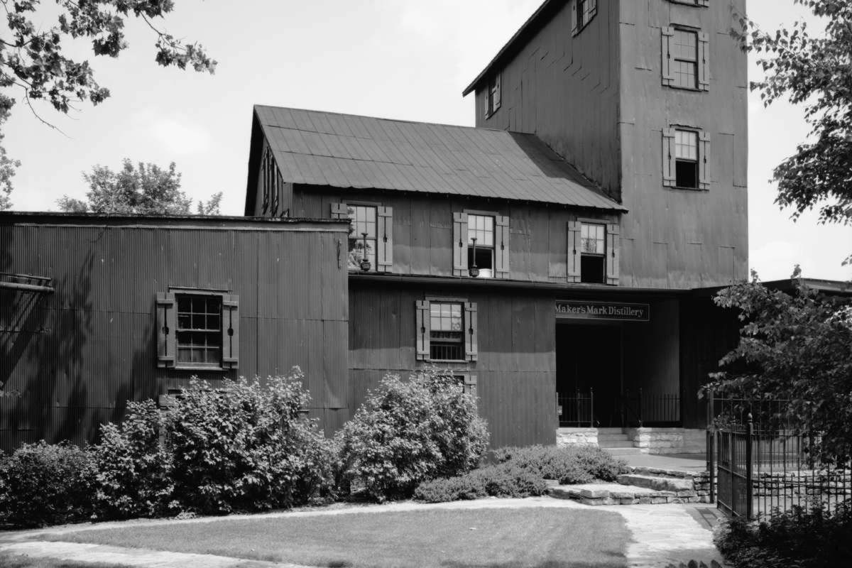 Historic Maker's Mark Distillery buildings in Loretto, Kentucky, for our Maker's Mark price Malaysia guide