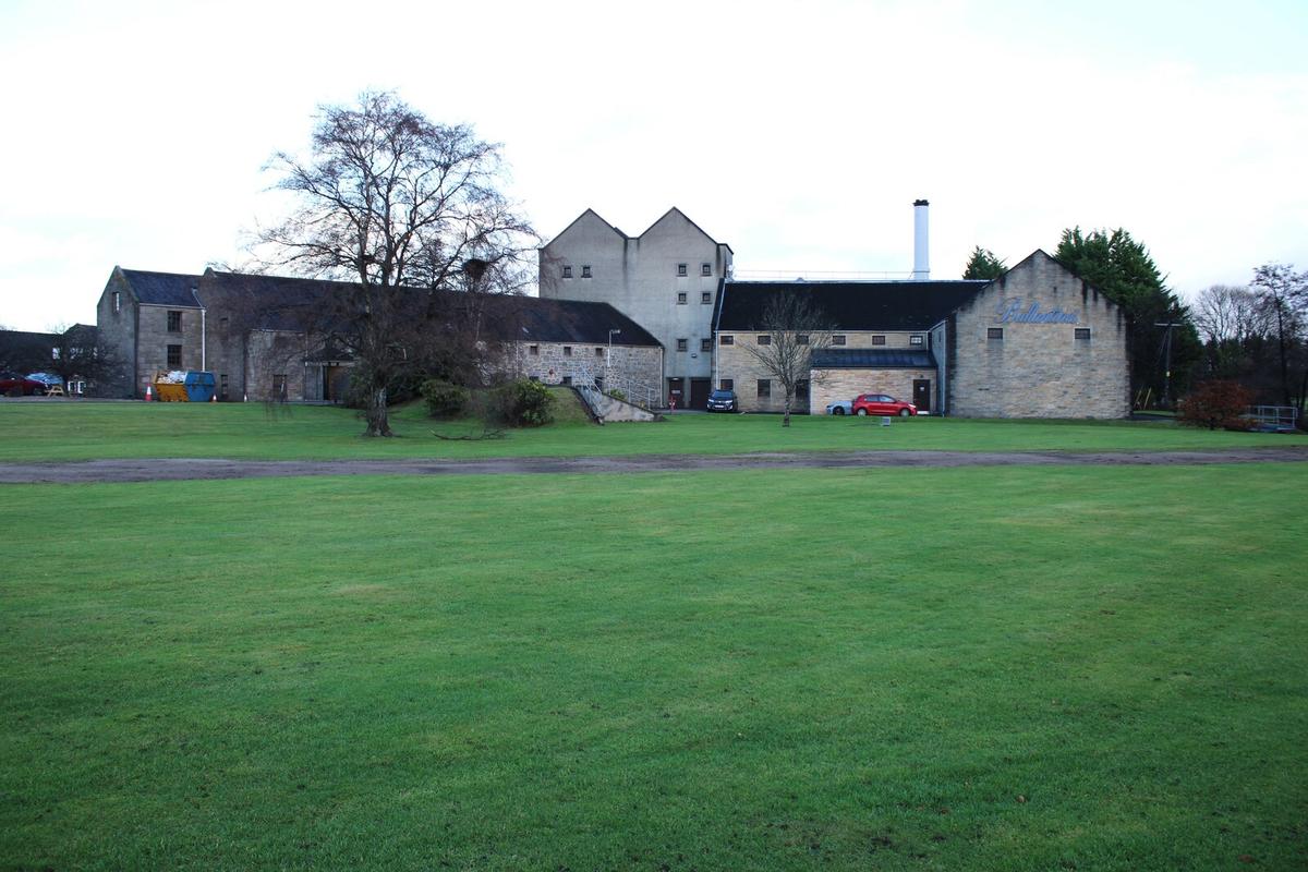 Miltonduff distillery in Speyside, home of a key malt in our Ballantine's price Malaysia guide