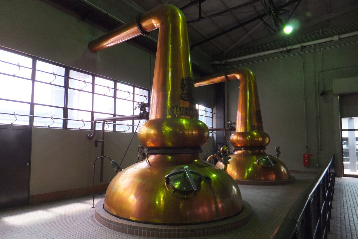 Yamazaki distillery near Kyoto, Japan, shown in our Yamazaki price Malaysia guide